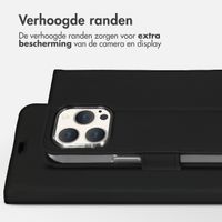 Accezz Wallet Softcase Bookcase Apple iPhone 15 Pro Max - Zwart