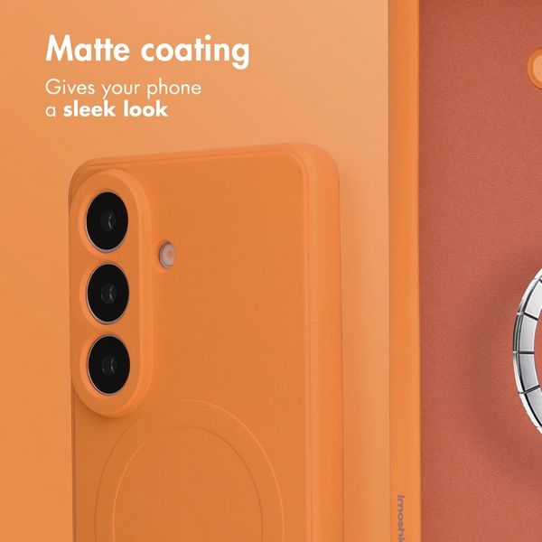 imoshion Colour Back Cover with MagSafe Samsung Galaxy S26 - Orange