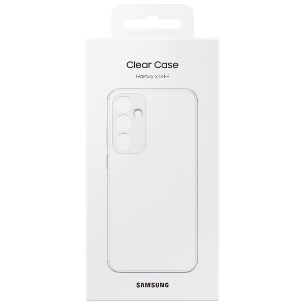 Samsung Originele Clear Hardcase Backcover Samsung Galaxy S23 FE - Transparent