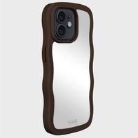 Holdit Wavy Case Apple iPhone 12 (Pro) - Chocolate Mirror