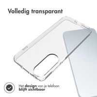 Accezz Clear Backcover OnePlus Nord 5 - Transparant