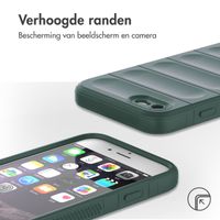 imoshion EasyGrip Backcover iPhone SE (2022 / 2020) / 8 / 7 - Donkergroen