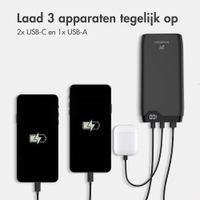 imoshion Powerbank 27.000 mAh - Quick Charge en Power Delivery - Zwart