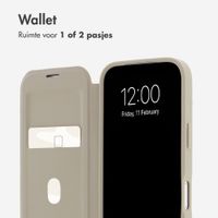 imoshion Transparante Bookcase met MagSafe Apple iPhone 18 Pro Max / 17 Pro Max - Beige