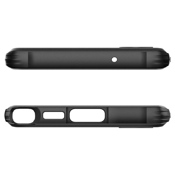 Spigen Rugged Armor Backcover Samsung Galaxy S23 Ultra - Zwart