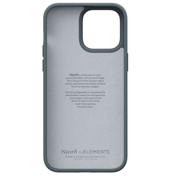 Njorð Collections Fabric Case iPhone 14 Pro Max - Dark Grey