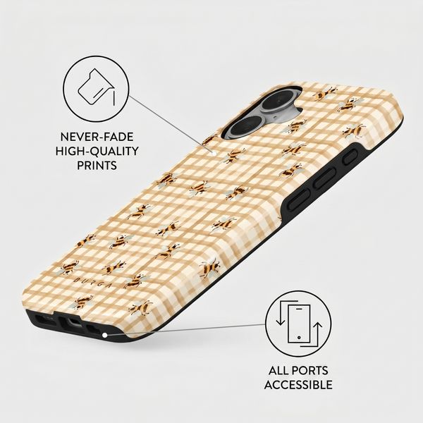 Burga Tough Back Cover with MagSafe Apple iPhone 17 - Honeycomb