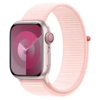 Apple Sport Loop Band Apple Watch Series 1 t/m 9 / SE (38/40/41 mm) | Series 10 (42 mm) - Light Pink