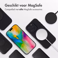 imoshion Color Backcover met MagSafe Apple iPhone 16 Pro - Zwart