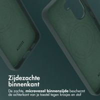 Accezz MagSafe Leather Backcover Samsung Galaxy A57 (5G) - Cedar Green