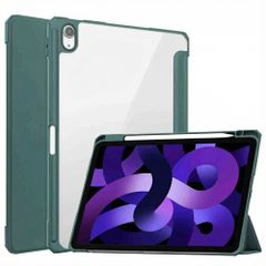 imoshion Trifold Hard Case Book Cover Apple iPad Air 11 inch (2026) M4 / (2025) M3 / (2024) M2 / Air 5 (2022) / Air 4 (2020) - Green
