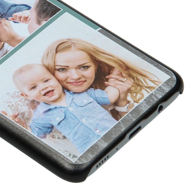 Ontwerp je eigen Samsung Galaxy A70 hardcase hoesje - Zwart