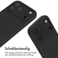 imoshion Siliconen hoesje met koord Apple iPhone 18 Pro / 17 Pro - Zwart