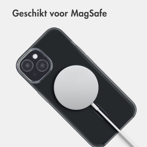 Accezz Lite Backcover met MagSafe Apple iPhone 15 - Smokey Clear
