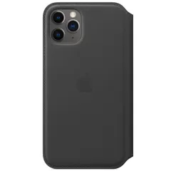 Apple Leather Folio Bookcase Apple iPhone 11 Pro - Black