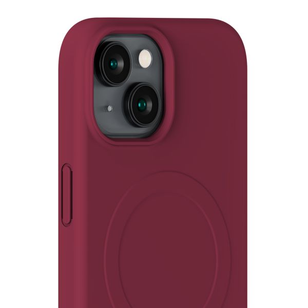 Holdit Soft MagSafe Case Apple iPhone 13/14/15/16e - Red Velvet