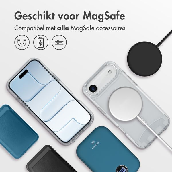 imoshion MagSafe Backcover met afneembaar koord Apple iPhone Air - Transparant