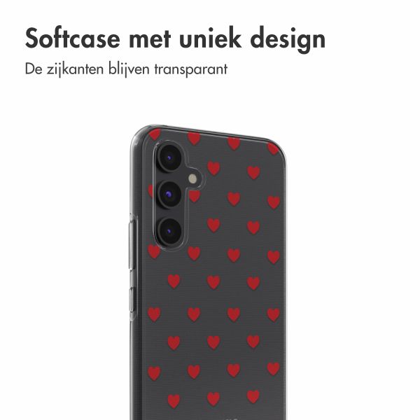 imoshion Design hoesje Samsung Galaxy A54 (5G) - Red Hearts