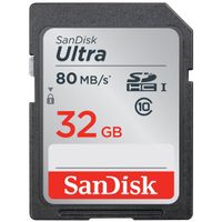 SanDisk Ultra 32GB SDHC UHS-I geheugenkaart