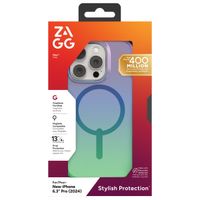 ZAGG Milan Snap Case met MagSafe iPhone 16 Pro - Raven Feather