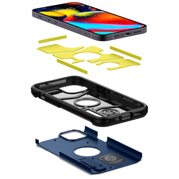 Spigen Tough Armor Backcover Apple iPhone 13 - Navy Blue