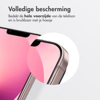 Accezz Gehard Glas Screenprotector met Applicator - 2-pack Apple iPhone 17e / 16e / 15 / 14 / 13 / 13 Pro