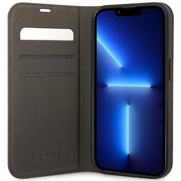 Guess 4G Logo Bookcase Apple iPhone 14 Pro - Bruin