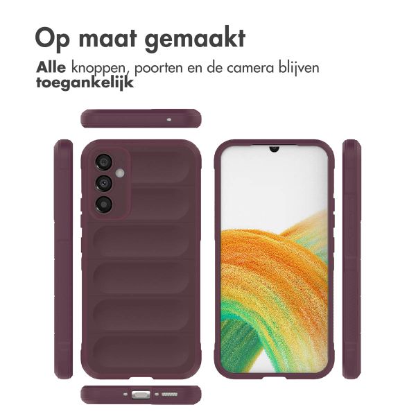 imoshion EasyGrip Backcover Samsung Galaxy A34 (5G) - Aubergine