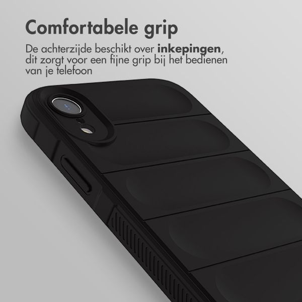 imoshion EasyGrip Backcover iPhone Xr - Zwart