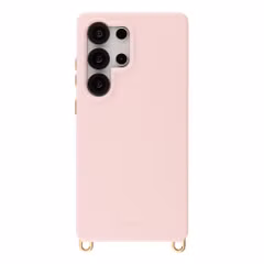 Selencia Rivièra MagSafe Backcover met afneembare haakjes Samsung Galaxy S25 Ultra - Sorbet Pink
