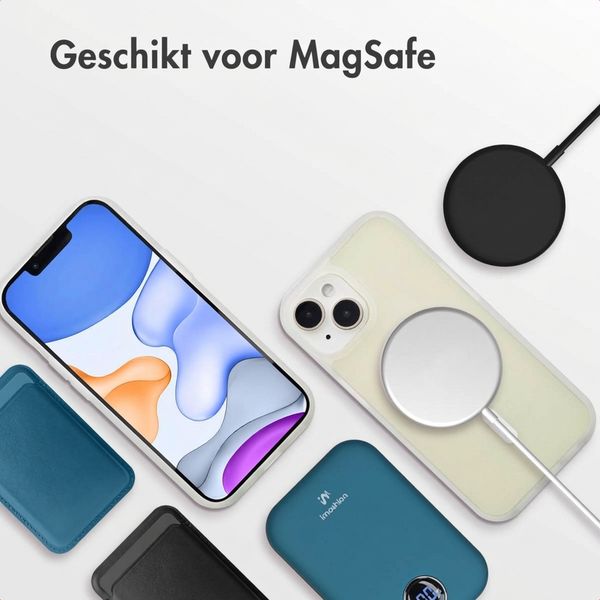 imoshion Color Guard Backcover met MagSafe Apple iPhone 15 - Wit