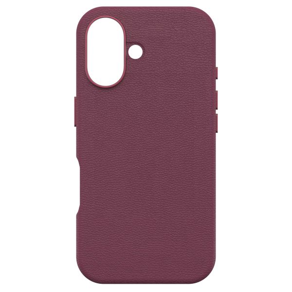 OtterBox Symmetry Cactus leren Backcover iPhone 16 - Maroon Bells