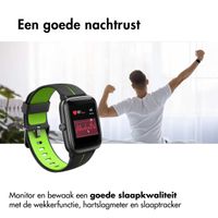 Lintelek Smartwatch ID205G - Zwart / Groen