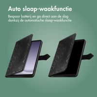 imoshion Mandala Bookcase Samsung Galaxy Tab A9 Plus - Zwart