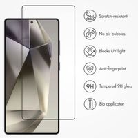 Accezz Tempered Glass Full Cover Screen protector with Applicator Samsung Galaxy S25 Ultra