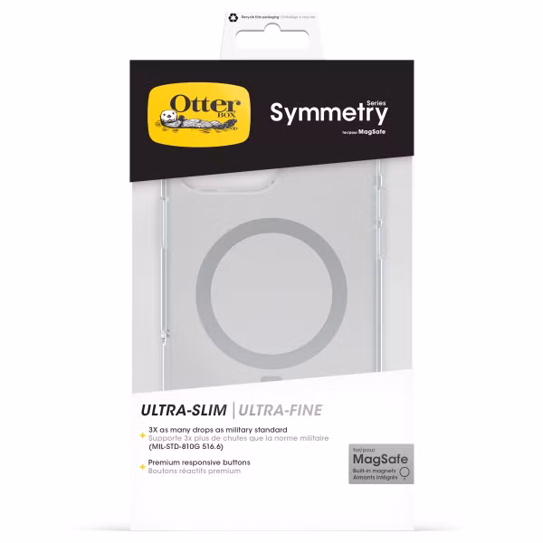 OtterBox Symmetry Clear Backcover MagSafe Apple iPhone 16 Pro Max - Clear