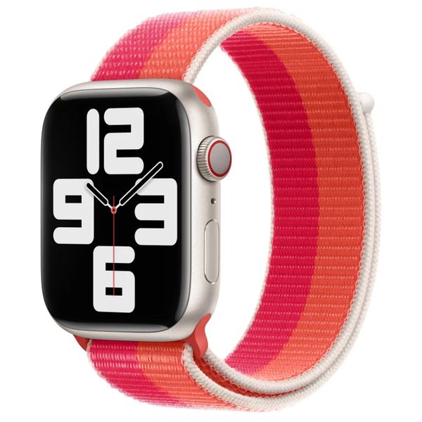 Apple Sport Loop Band Apple Watch Series 1-9 / SE - 38/40/41 mm / Series 10 - 42 mm - Nectarine/Pelony