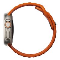 Nomad Sport band FKM Apple Watch Series 1 t/m 11 / SE / Ultra (44/45/46/49 mm) - Ultra Orange