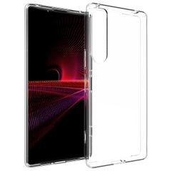 Accezz Clear Backcover Sony Xperia 1 IV - Transparant