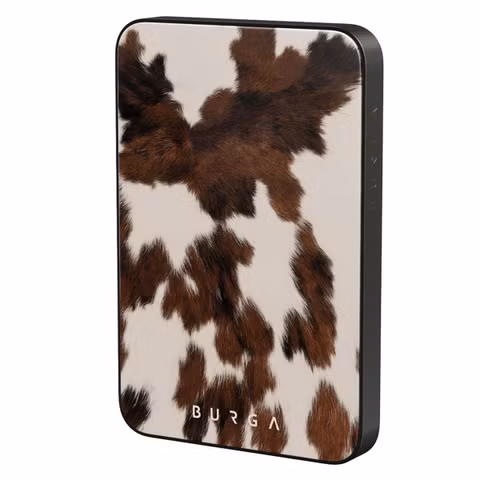 Burga Magnetic Powerbank 5.000 mAh - MagSafe en Qi2 - Celestial / Gunmetal