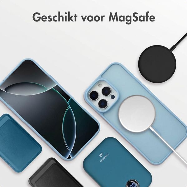 imoshion Color Guard Backcover met MagSafe Apple iPhone 16 Pro - Lichtblauw