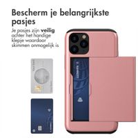 imoshion Backcover met pasjeshouder Apple iPhone 11 Pro - Rosé Goud