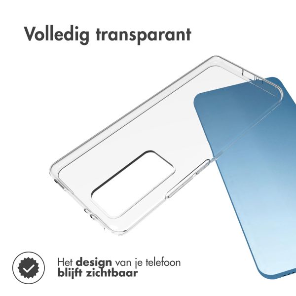 Accezz Clear Backcover Xiaomi 12T (Pro) - Transparant