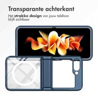 imoshion Rugged Clear Backcover met MagSafe Samsung Galaxy Z Flip 6 - Donkerblauw