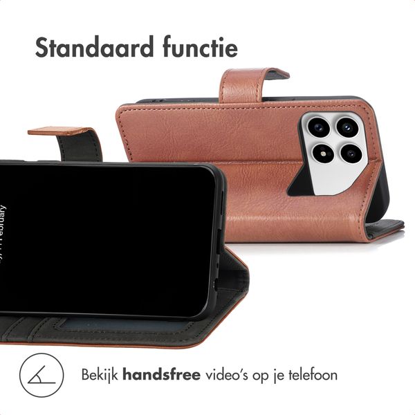 imoshion Luxe Bookcase Xiaomi Poco F8 Pro - Bruin
