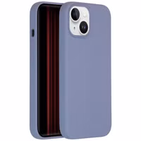 Accezz Liquid Silicone Backcover Apple iPhone 15 - Lavender Grey