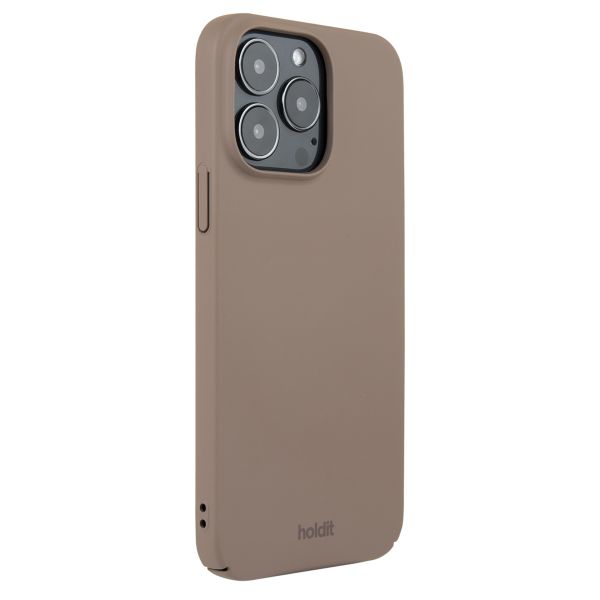 Holdit Slim Case Apple iPhone 15 Pro Max - Mocha Brown