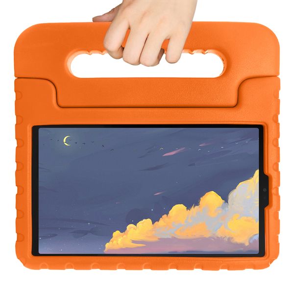 imoshion Kidsproof Backcover met handvat Galaxy Tab A7 Lite - Oranje