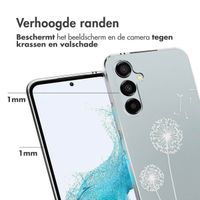 imoshion Design hoesje Samsung Galaxy A54 (5G) - Paardenbloem - Wit