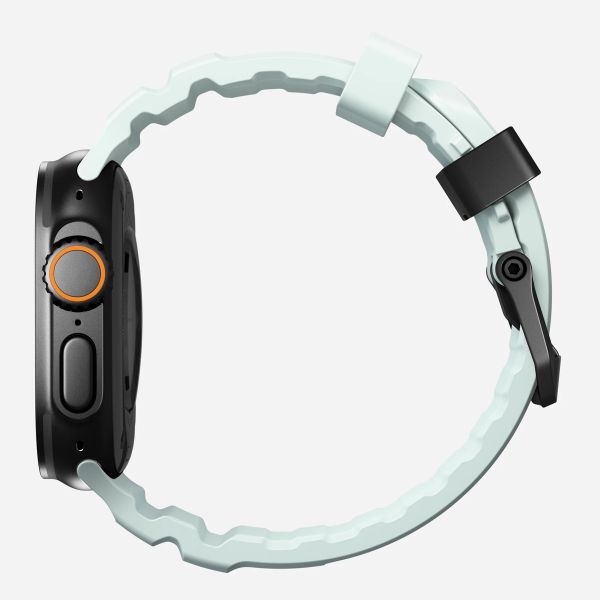 Nomad Rocky Point Band Apple Watch | 44/45/46/49 mm - Icy Blue Glow/Black